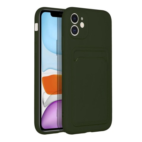 Etui CARD CASE do iPhone 11 zielony