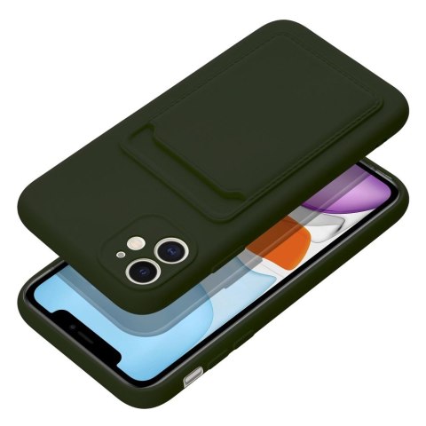 Etui CARD CASE do iPhone 11 zielony