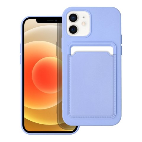 Futerał CARD CASE do IPHONE 12 fioletowy