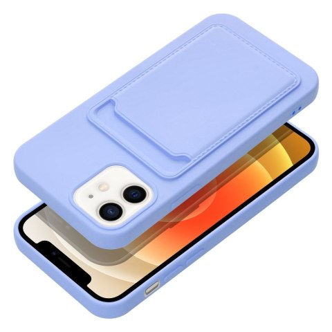 Futerał CARD CASE do IPHONE 12 fioletowy