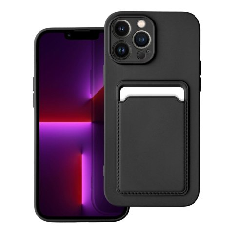 Etui CARD CASE do iPhone 13 Pro Max czarny