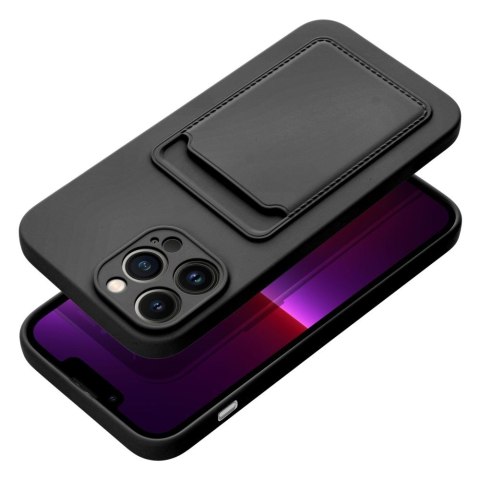 Etui CARD CASE do iPhone 13 Pro Max czarny