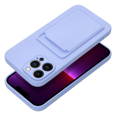 Etui CARD CASE do iPhone 13 Pro Max fioletowy