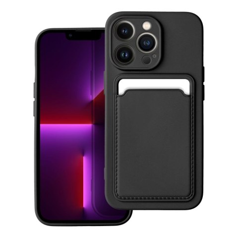 Etui CARD CASE do iPhone 13 Pro czarny