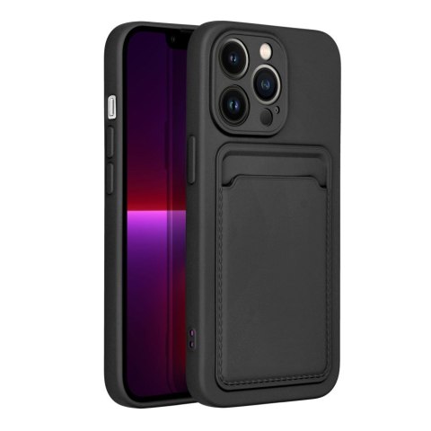 Etui CARD CASE do iPhone 13 Pro czarny