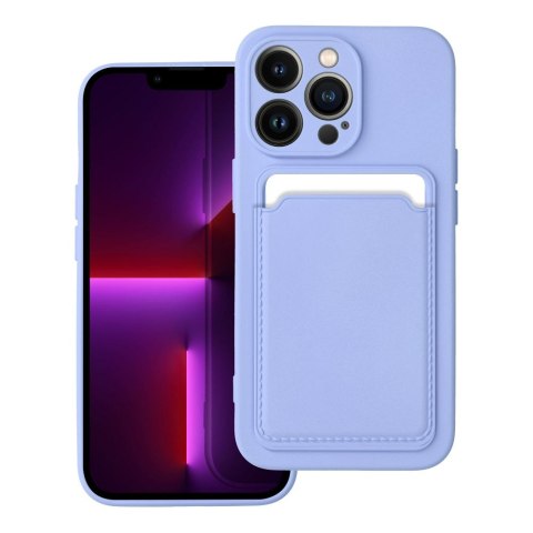 Etui CARD CASE do iPhone 13 Pro fioletowy