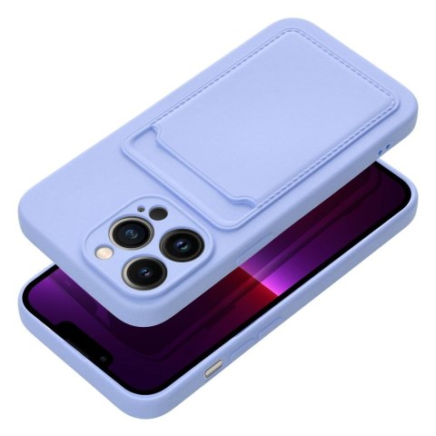Etui CARD CASE do iPhone 13 Pro fioletowy