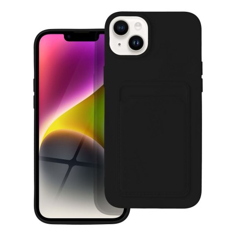 Etui CARD CASE do iPhone 14 Plus czarny