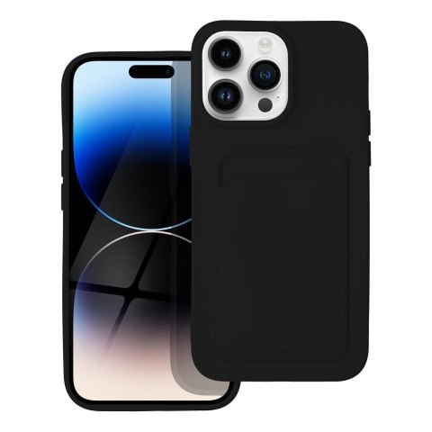 Etui CARD CASE do iPhone 14 Pro Max czarny