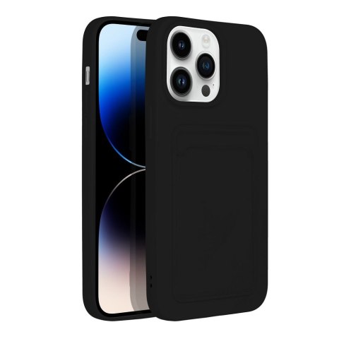 Etui CARD CASE do iPhone 14 Pro Max czarny