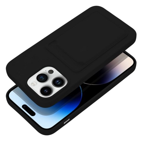 Etui CARD CASE do iPhone 14 Pro Max czarny