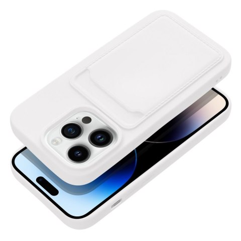 Etui CARD CASE do iPhone 14 Pro biały