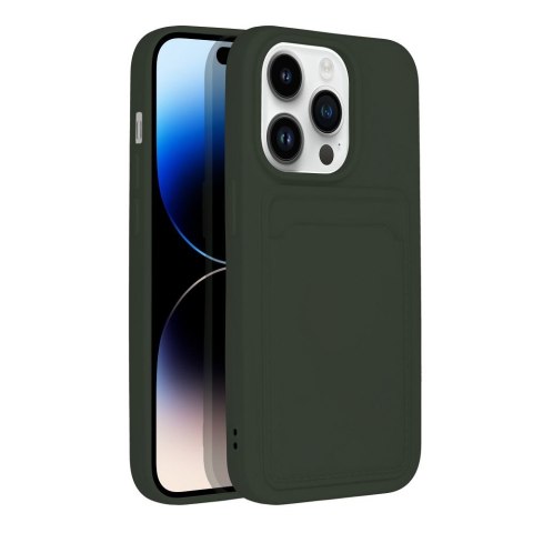 Etui CARD CASE do iPhone 14 Pro zielony