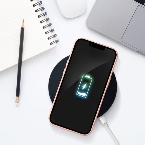 Etui CARD CASE do iPhone 14 różowy