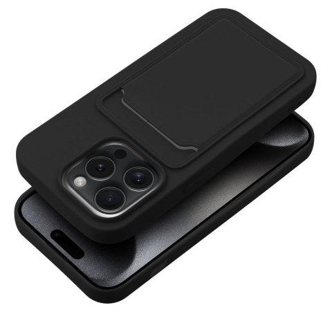 Etui CARD CASE do iPhone 15 Pro czarny