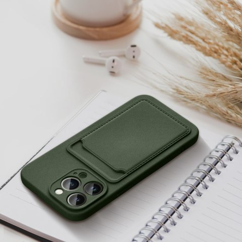 Etui CARD CASE do iPhone 15 zielony