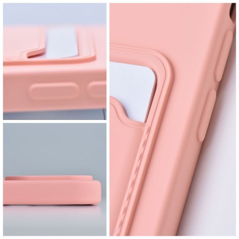 Etui CARD CASE do iPhone 15 różowy