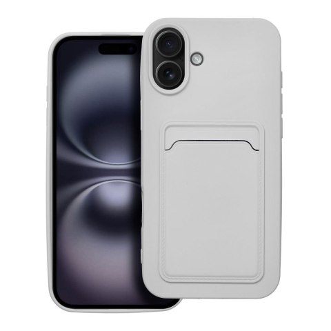 Etui CARD CASE do iPhone 16 Plus biały