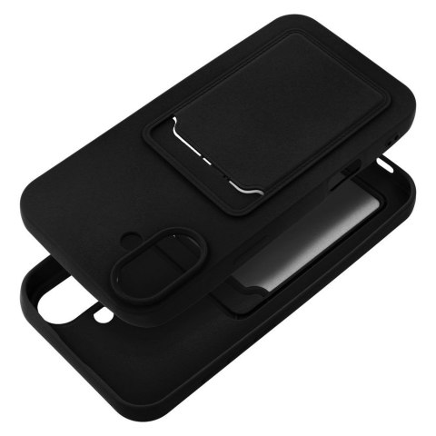 Etui CARD CASE do iPhone 16 Plus czarny