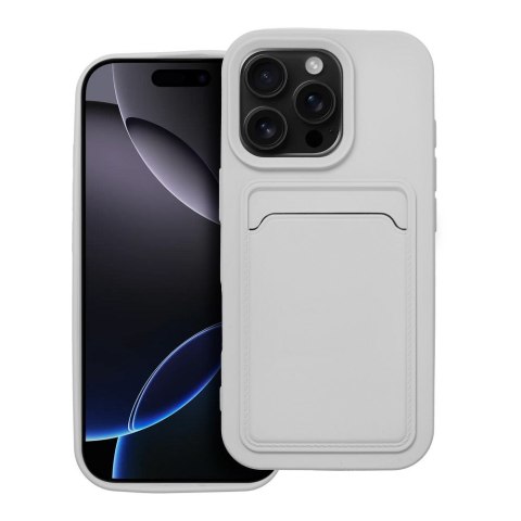 Etui CARD CASE do iPhone 16 Pro biały