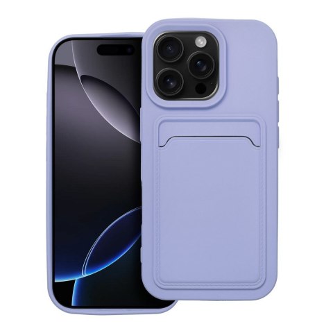Etui CARD CASE do iPhone 16 Pro fioletowy