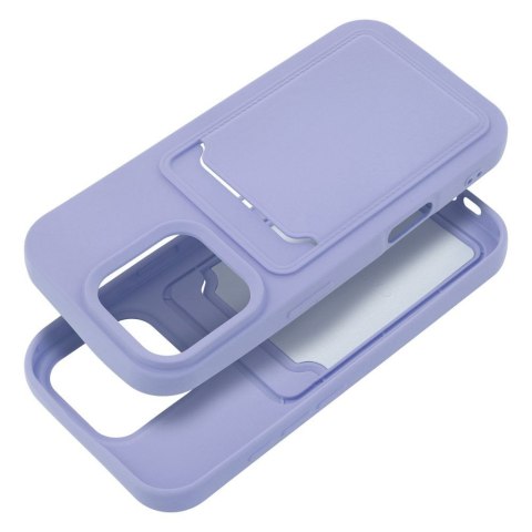 Etui CARD CASE do iPhone 16 Pro fioletowy