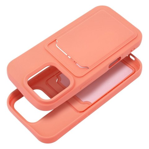 Etui CARD CASE do iPhone 16 Pro różowy