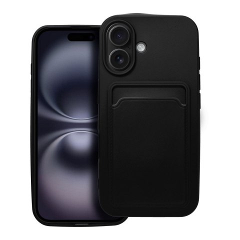 Etui CARD CASE do iPhone 16 czarny