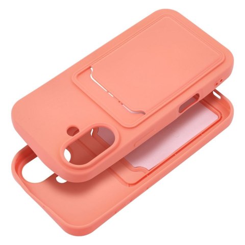 Etui CARD CASE do iPhone 16 różowy
