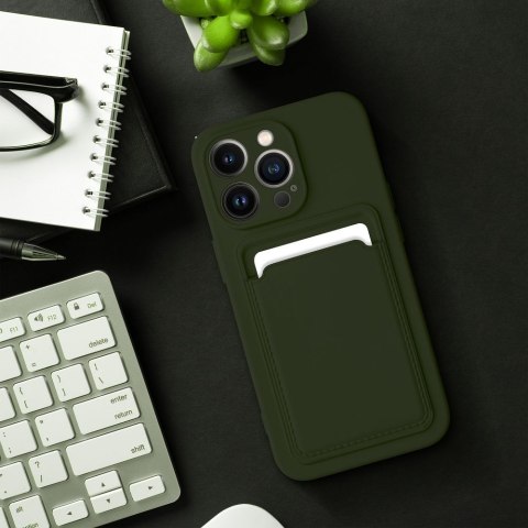 Etui CARD CASE do iPhone 16 zielony