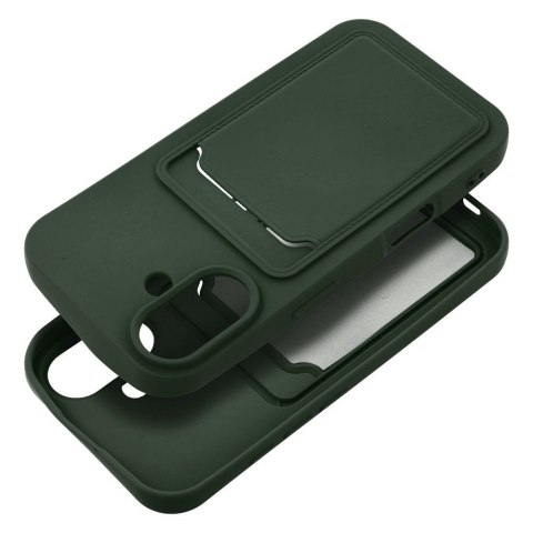 Etui CARD CASE do iPhone 16 zielony