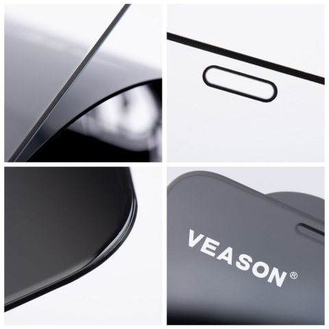 Szkło Hartowane 6D Pro Veason Glass (SET 10in1) - do Iphone XR / 11 czarny