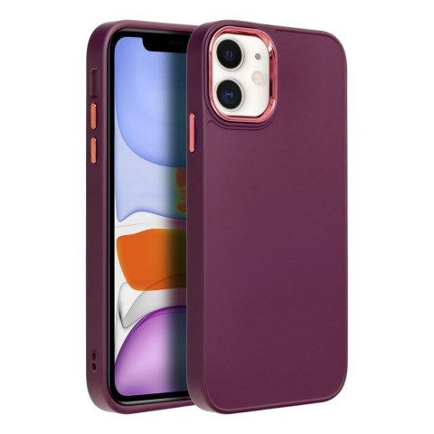 Etui FRAME do iPhone 11 fioletowy