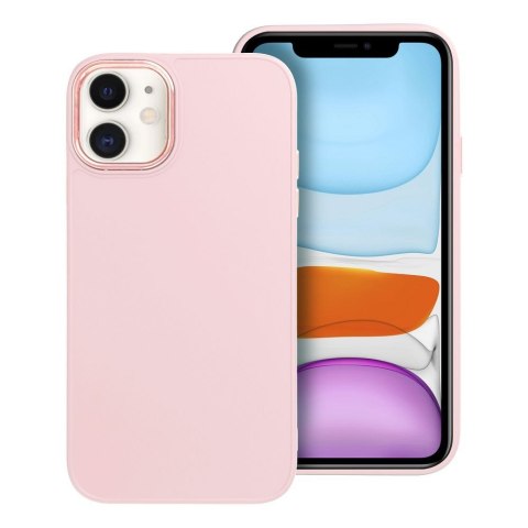 Etui FRAME do iPhone 11 pudrowy róż