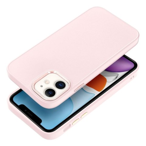 Etui FRAME do iPhone 11 pudrowy róż
