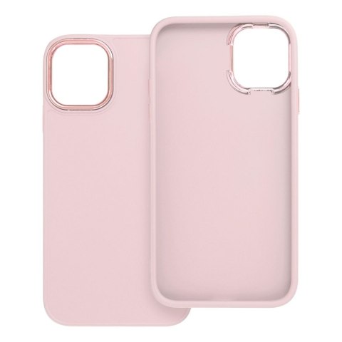 Etui FRAME do iPhone 11 pudrowy róż