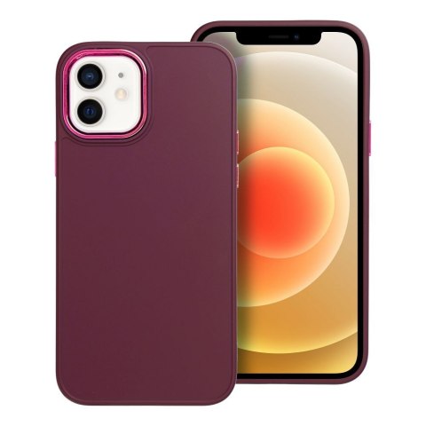 Futerał FRAME do IPHONE 12 / 12 Pro fioletowy