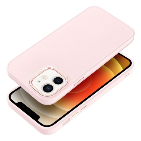 Futerał FRAME do IPHONE 12 / 12 Pro pudrowy róż