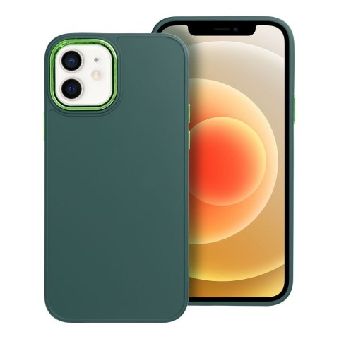 Futerał FRAME do IPHONE 12 / 12 Pro zielony