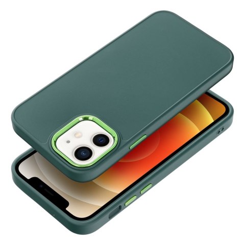 Futerał FRAME do IPHONE 12 / 12 Pro zielony