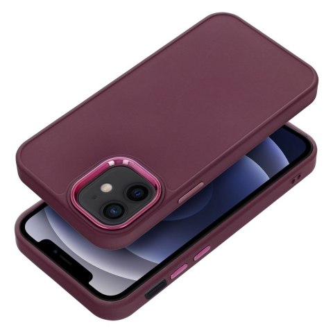 Etui FRAME do iPhone 12 Mini fioletowy