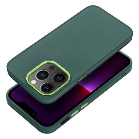 Etui FRAME do iPhone 13 Pro zielony