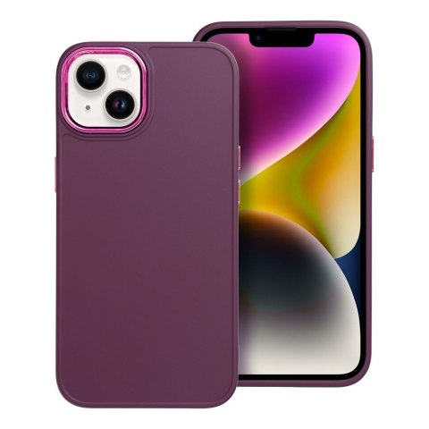 Etui FRAME do iPhone 14 fioletowy
