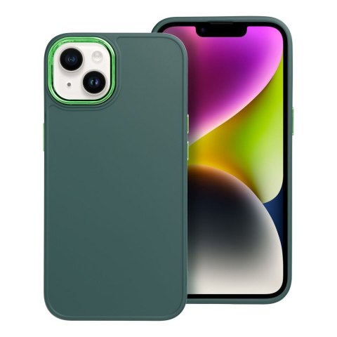 Etui FRAME do iPhone 14 zielony