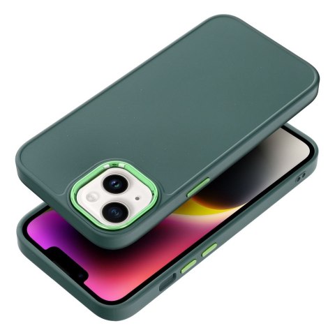 Etui FRAME do iPhone 14 zielony