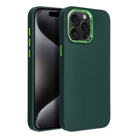 Etui FRAME do iPhone 15 Pro Max zielony