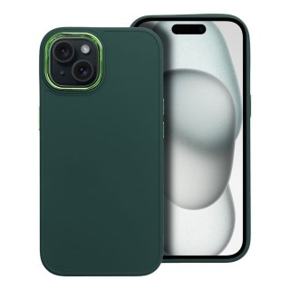 Etui FRAME do iPhone 15 zielony