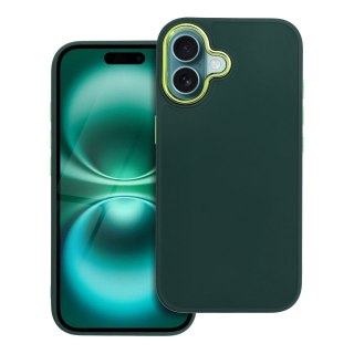 Etui FRAME do iPhone 16 zielony