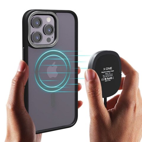 Etui X-ONE Dropguard Magnetic Case Air (kompatybilny z MagSafe) - do Apple iPhone 14 Pro czarny