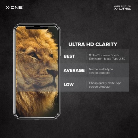 Szkło hartowane X-ONE Full Cover Extra Strong Crystal Clear - do iPhone 11 (full glue) czarny